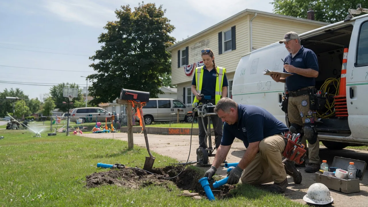 Slab Leak Repair in Jackson Center, OH near me
